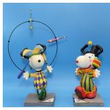 Renaissance Dog, Clowning Around, Snoopy Figures
