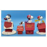 4 Flying Ace Figures, Danbury Mint, UFS,