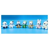 Peanuts Snoopy 7 pcs PVC figures in animal