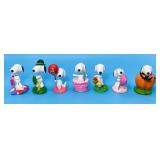 Peanuts Snoopy Danbury Mint Spring figures -