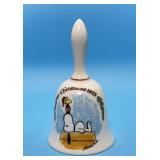 1975 Christmas Schmid Bell, Schulz