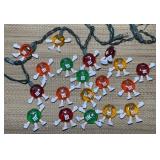 19 M&Mï¿½s Christmas Light Covers, 2 are missing 1