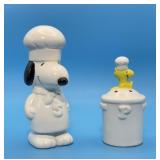 Snoopy and Woodstock Salt and Pepper Shakers,