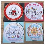 4 Daisy Hill Puppies Plates, Japan