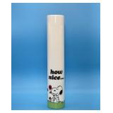 Schulz Snoopy and Woodstock Vase, 7 3/4ï¿½, Japan