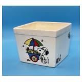 Schulz Snoopy and Woodstock Planter, Japan