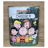 Schulz, Vtg Peanuts Metal Garbage Can