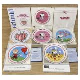 5 Schmid Valentines Day Collector Plates,