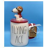 Flying Ace, Ray Dunn Mug with Lid