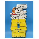 Flying Ace Light Switch Plate Cover, Even has the