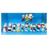 Peanuts Snoopy Woodstock PVC Christmas figures 14