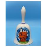 1977 Christmas Porcelain Bell, Schmid, Schulz