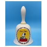 1979 Dear Mom Snoopy Porcelain Bell, Schmid,