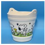 Schulz Snoopy Planter Bucket, Japan