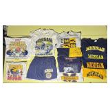 12 Michigan UofM T-Shirts, 1 Shorts, all or