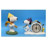 Snoopy and Woodstock Clock, Snoopy Hockey Figure