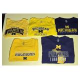 5 Michigan Wolverines 3XL T-Shirts, Proedge