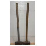 2 Sledge Hammers, 12# and 10#
