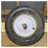4.80/ 4.00-8 Tire and Rim with Axle