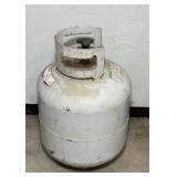 20lb Propane Tank, has a little bit in it