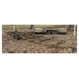 5ft x 22ft Camper Frame, looks solid, not sure if