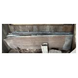 26ï¿½ x 8ft steel Panels, used and weathered with