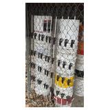 (10) 4ft fiberglass fence posts