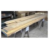 (5) Ash Boards, (3) 1' x 12' x 10ft
