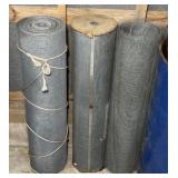 (2) Full Rolls of 36ï¿½ Wire Mesh, 1 Partial