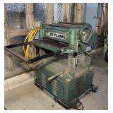 Grizzly 20ï¿½ Planer, Runs and Works good