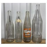 4 Bottles, Nehi, Pepsi, 2 Hires Root Beer