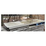 New Metal Roofing, 39ï¿½w x 10ft, 8ft plus some