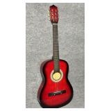 Sunburst Acoustic Guitar, no name tag