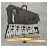 Ludwig 30 Key Xylophone, sticks and case