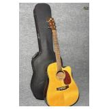 Rogue Acoustic/ Electric Guitar, #RADEQ-HC, Hard
