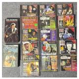16 Mostly Total Guitar CDï¿½s, Neil Diamond VHS,