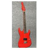 Vtg 'State Of The Art' Red, Electric Guitar,