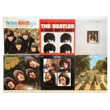 6 Beatles 12" Records