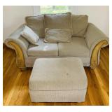 Matching Loveseat to Couch with Ottoman Matching Loveseat to Couch with Ottoman