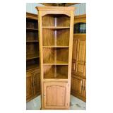 Corner Cabinet , Autumn Oak Corner Cabinet , Autumn Oak