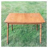 Oak Table, 42" x 29.5" x 30" high Oak Table, 42" x 29.5" x 30" high
