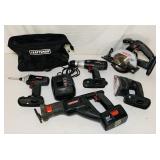 Craftsman 19.2 volt Set, Charger, 1 battery, Craftsman 19.2 volt Set, Charger, 1 battery,