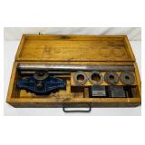 Craftsman Threader Set in Original Wood Box