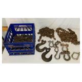 3 Chains, Crosby Hooks and Clevis 3 Chains, Crosby Hooks and Clevis