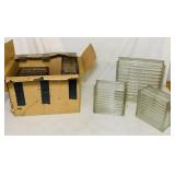 6 Glass Blocks, 2-12x12", 4-8"x8" 6 Glass Blocks, 2-12x12", 4-8"x8"