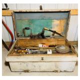 Old Carpenters Tool Chest, Loaded with  Tools