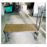 Weight Bench Made from Galvanized Threaded Pipe,