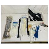 Lot of Plastic Cable Ties, these are commercial Lot of Plastic Cable Ties, these are commercial