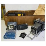 Busch Pressman Vintage Camera, Argus Candid Busch Pressman Vintage Camera, Argus Candid