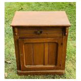 Oak Cabinet/ Stand, Needs Refinished Oak Cabinet/ Stand, Needs Refinished